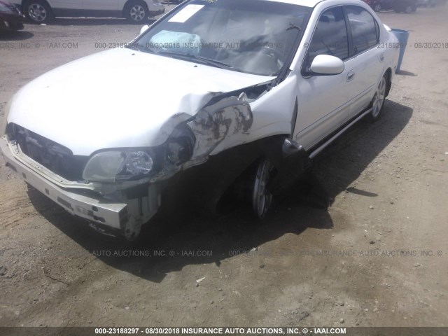 JN1DA31D92T440062 - 2002 NISSAN MAXIMA GLE/GXE/SE WHITE photo 6