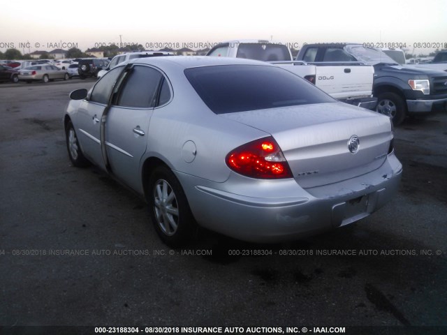 2G4WC532851215354 - 2005 BUICK LACROSSE CX SILVER photo 3