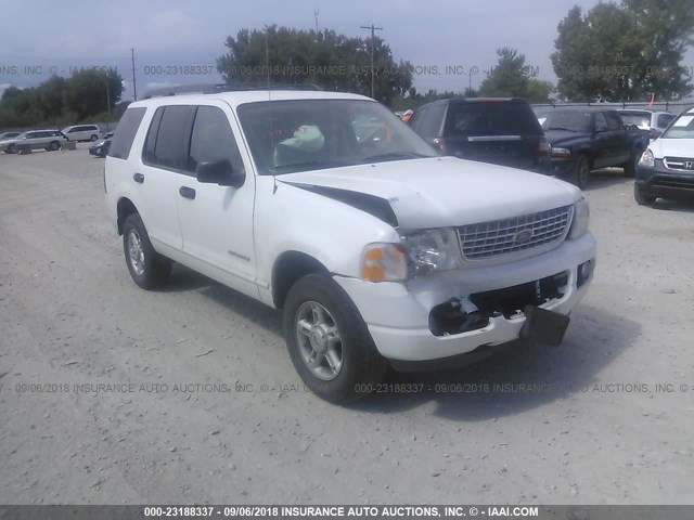 1FMZU73E05UA95165 - 2005 FORD EXPLORER XLT/XLT SPORT/NBX WHITE photo 1