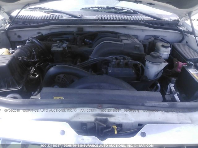 1FMZU73E05UA95165 - 2005 FORD EXPLORER XLT/XLT SPORT/NBX 白色 照片 10