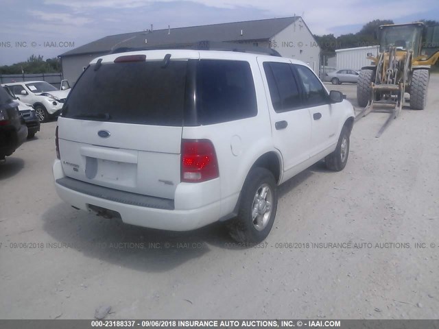 1FMZU73E05UA95165 - 2005 FORD EXPLORER XLT/XLT SPORT/NBX 白色 照片 4