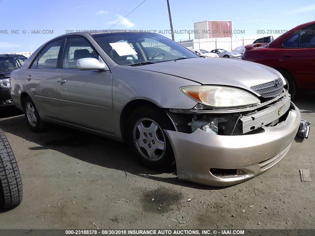 JTDBE32K520054729 - 2002 TOYOTA CAMRY LE/XLE/SE Qızıl foto 1