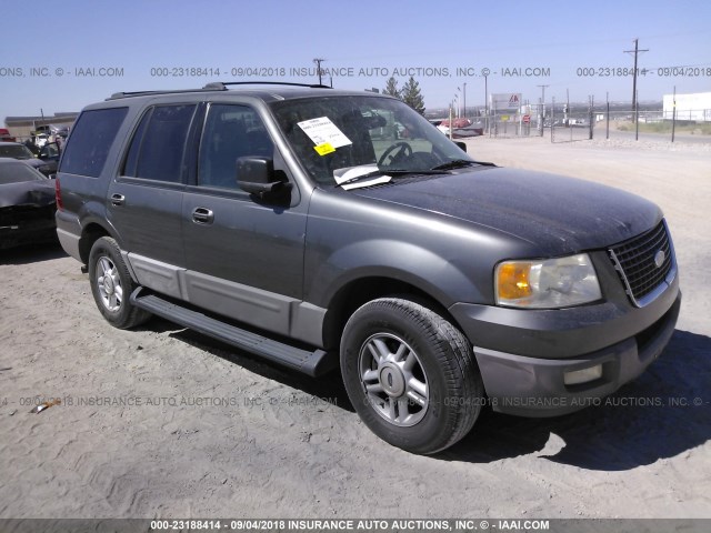 1FMRU15W13LC16422 - 2003 FORD EXPEDITION XLT GRAY photo 1