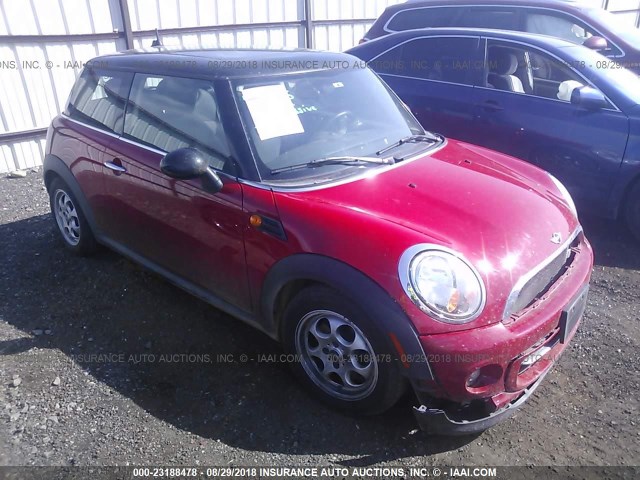 WMWSU3C50DT678920 - 2013 MINI COOPER წითელი ფოტო 1
