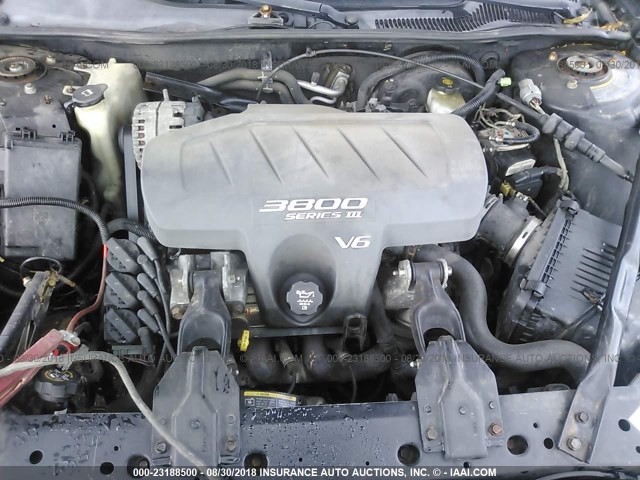 2G2WS522041308932 - 2004 PONTIAC GRAND PRIX GT2 შავი ფოტო 10