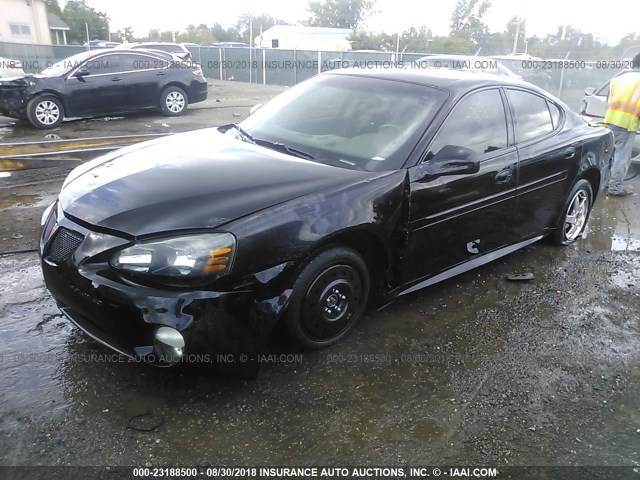 2G2WS522041308932 - 2004 PONTIAC GRAND PRIX GT2 BLACK photo 2