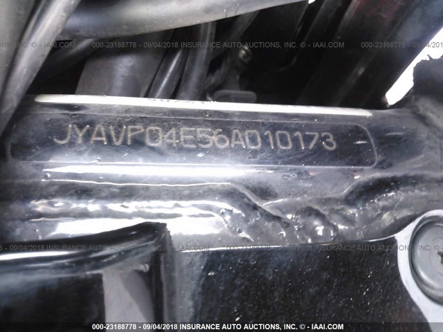 JYAVP04E56A010173 - 2006 YAMAHA XVZ13 TF MAROON photo 10