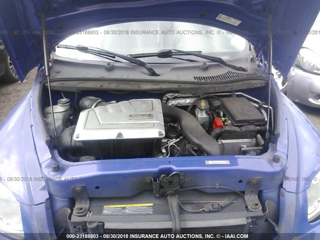 3GNCA63X88S695832 - 2008 CHEVROLET HHR SS BLUE photo 10
