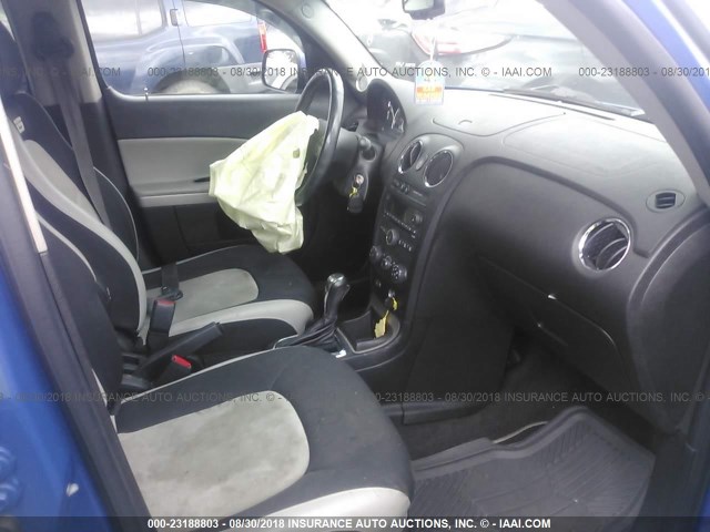 3GNCA63X88S695832 - 2008 CHEVROLET HHR SS BLUE photo 5