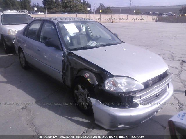 2HGEJ6619YH533172 - 2000 HONDA CIVIC SE SILVER photo 1