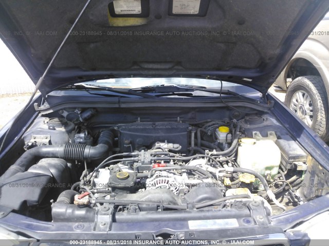 JF1SF65541H740741 - 2001 SUBARU FORESTER S 蓝色 照片 10