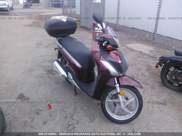 ZDCKF1014AF002881 - 2010 HONDA SH150 D MAROON photo 1