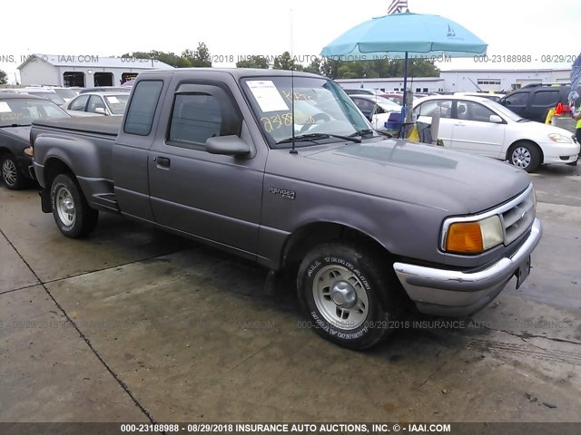 1FTCR14A6TPA43426 - 1996 FORD RANGER SUPER CAB SILVER photo 1