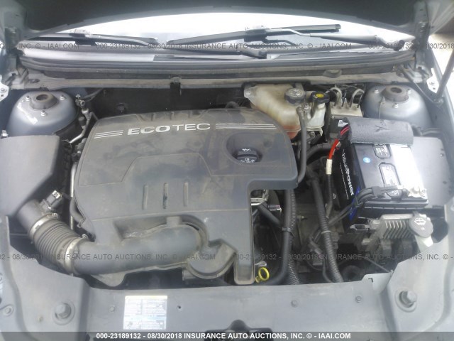 1G1ZH57B984214826 - 2008 CHEVROLET MALIBU 1LT 浅蓝色 照片 10