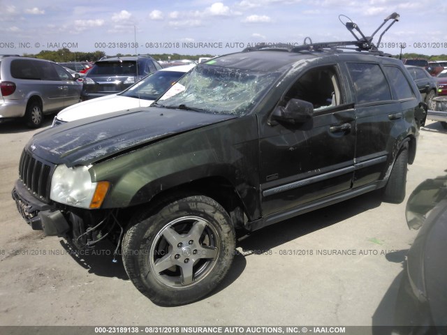 1J8GS48K47C699172 - 2007 JEEP GRAND CHEROKEE LAREDO/COLUMBIA/FREEDOM 绿色 照片 2