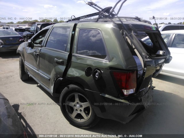 1J8GS48K47C699172 - 2007 JEEP GRAND CHEROKEE LAREDO/COLUMBIA/FREEDOM GREEN photo 3