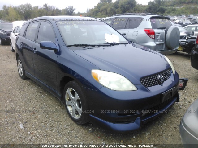 2T1KY38E83C017559 - 2003 TOYOTA COROLLA MATRIX XRS BLUE photo 1