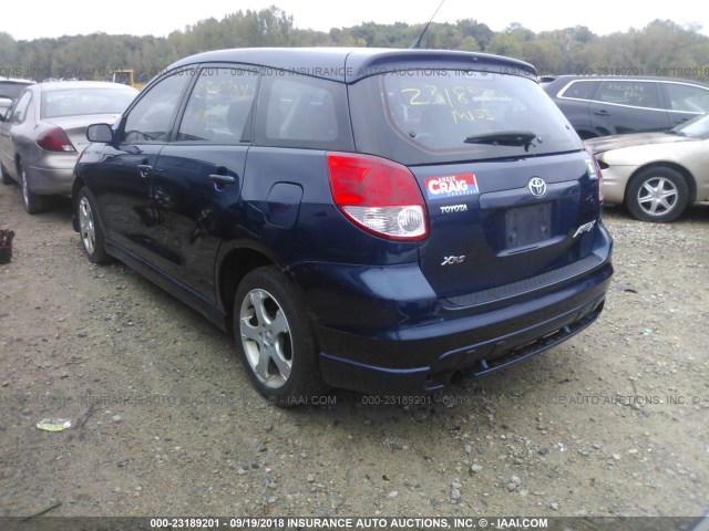 2T1KY38E83C017559 - 2003 TOYOTA COROLLA MATRIX XRS BLUE photo 3