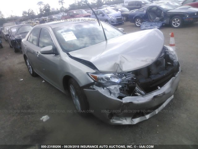 4T4BF1FK9ER346054 - 2014 TOYOTA CAMRY L/SE/LE/XLE 棕色 照片 1