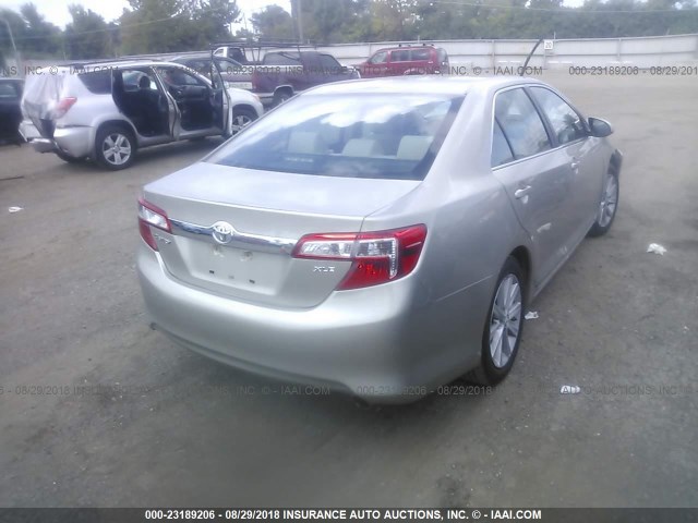 4T4BF1FK9ER346054 - 2014 TOYOTA CAMRY L/SE/LE/XLE 棕色 照片 4