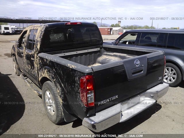 1N6AD07U39C401276 - 2009 NISSAN FRONTIER CREW CAB SE/LE/NISMO BLACK photo 3