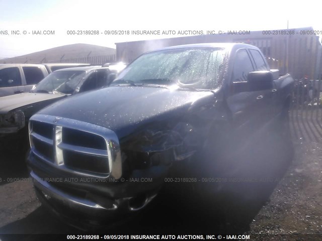 3D7KU28643G817639 - 2003 DODGE RAM 2500 ST/SLT BLACK photo 2