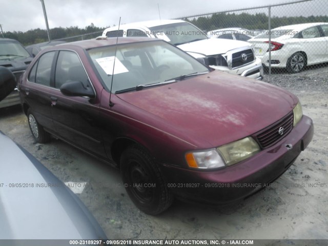 1N4AB41D1SC766432 - 1995 NISSAN SENTRA XE/GXE/GLE/BASE MAROON photo 1