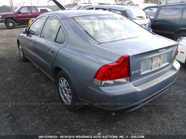 YV1RS64A142331925 - 2004 VOLVO S60 Mavi foto 3