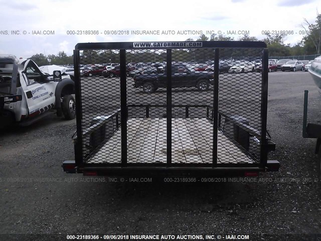 4Z1UA121XJS041555 - 2018 GATOR TRAILER  BLACK photo 8