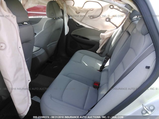 1G1ZB5ST4JF182928 - 2018 CHEVROLET MALIBU LS 银色 照片 8