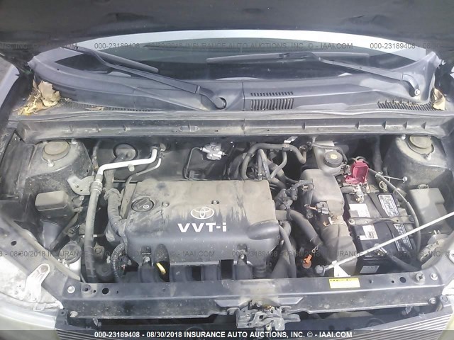 JTLKT324964103991 - 2006 TOYOTA SCION XB Negro foto 10