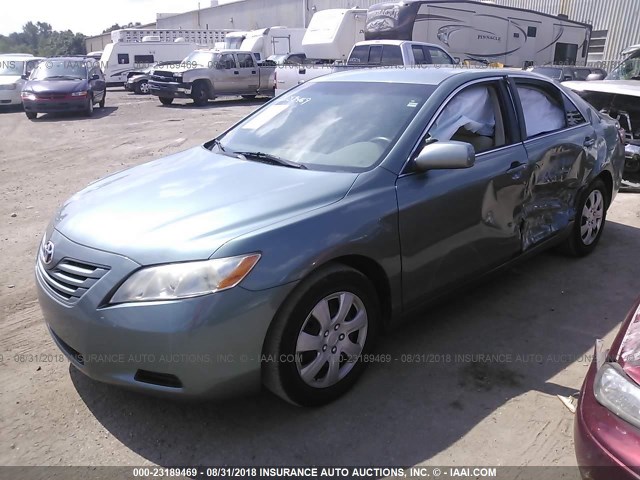 4T4BE46K09R111486 - 2009 TOYOTA CAMRY SE/LE/XLE GREEN photo 2