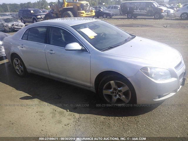 1G1ZC5EB8AF150774 - 2010 CHEVROLET MALIBU 1LT 银色 照片 1