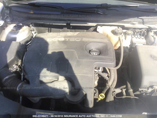 1G1ZC5EB8AF150774 - 2010 CHEVROLET MALIBU 1LT 银色 照片 10
