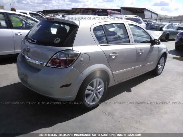 W08AR671585062237 - 2008 SATURN ASTRA XE SILVER photo 4