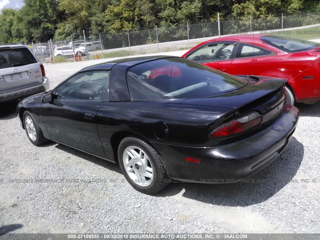 2G1FP22K8T2149445 - 1996 CHEVROLET CAMARO RS BLACK photo 3