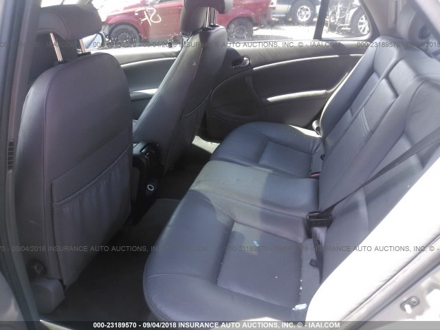 YS3ED49A753532938 - 2005 SAAB 9-5 ARC GRAY photo 8