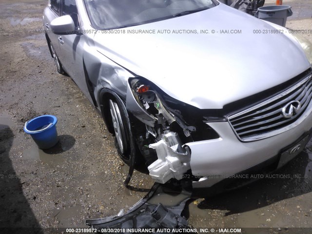 JNKAJ09EX9M900375 - 2009 INFINITI EX35 JOURNEY GRAY photo 6