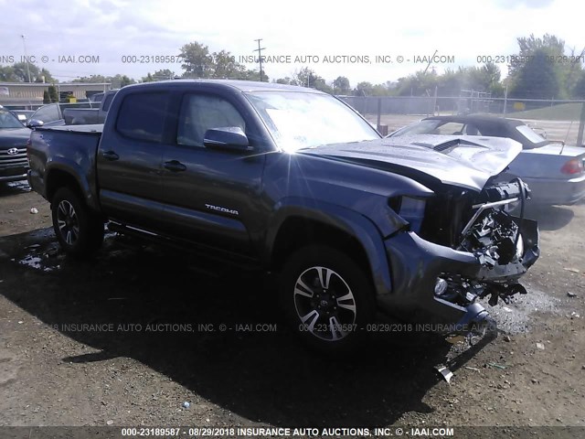 3TMCZ5AN9GM020961 - 2016 TOYOTA TACOMA DBL CAB/SR/SR5/TRD SPT/OR GRAY photo 1