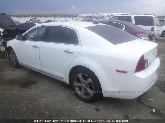 1G1ZC5E04CF119104 - 2012 CHEVROLET MALIBU 1LT თეთრი ფოტო 3