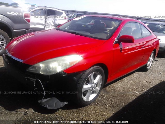 4T1CA30PX7U122551 - 2007 TOYOTA CAMRY SOLARA SE/SLE Qırmızı foto 2