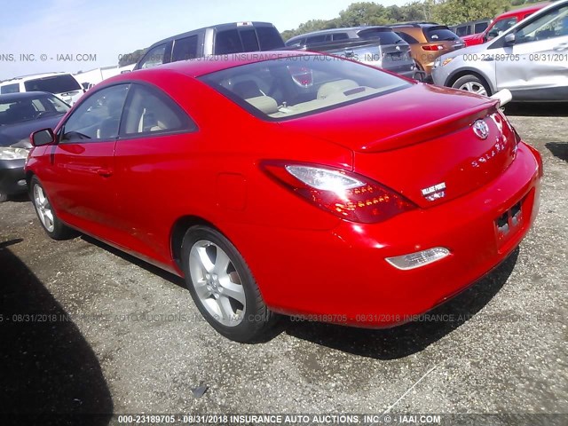 4T1CA30PX7U122551 - 2007 TOYOTA CAMRY SOLARA SE/SLE Qırmızı foto 3