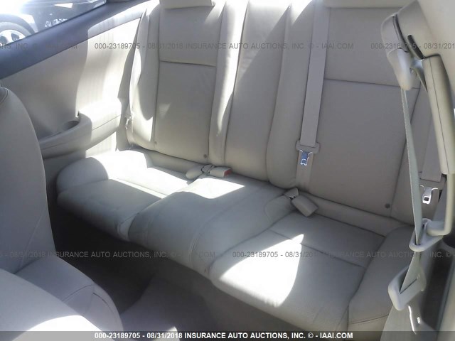 4T1CA30PX7U122551 - 2007 TOYOTA CAMRY SOLARA SE/SLE Qırmızı foto 8