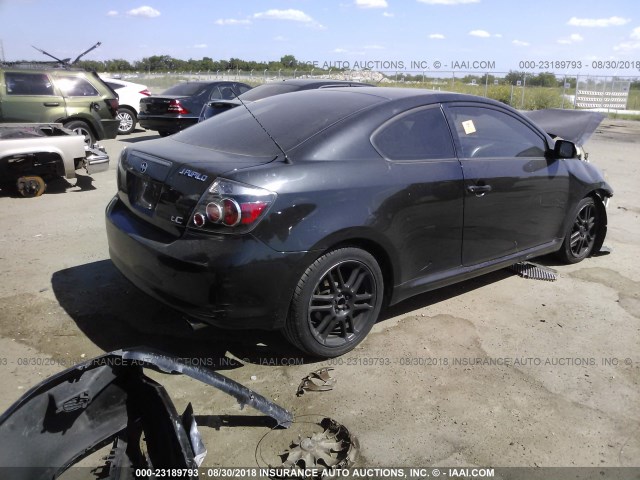 JTKDE167480251489 - 2008 TOYOTA SCION TC 黑色 照片 4