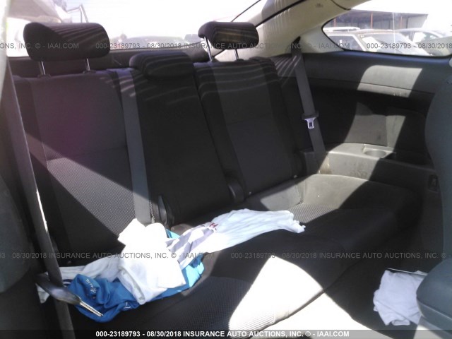 JTKDE167480251489 - 2008 TOYOTA SCION TC 黑色 照片 8