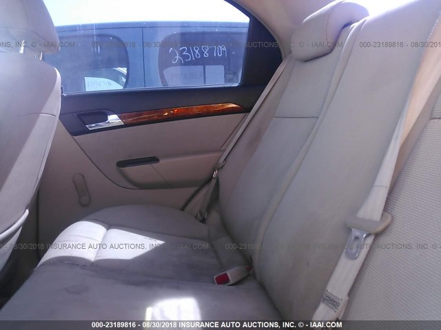 KL1TD5DE7AB044482 - 2010 CHEVROLET AVEO LS/LT Көк фото 8