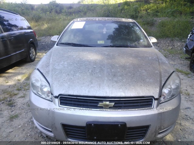 2G1WB58K881304032 - 2008 CHEVROLET IMPALA LS SILVER photo 6