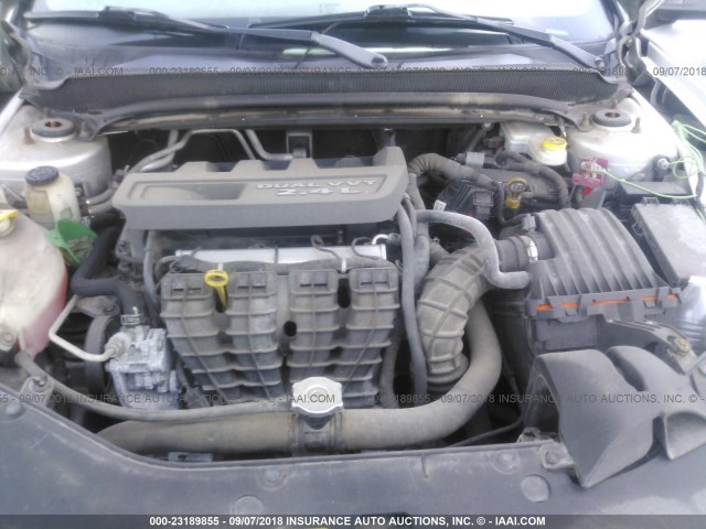 1B3BD4FB4BN501963 - 2011 DODGE AVENGER EXPRESS 银色 照片 10