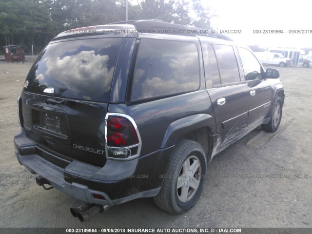 1GNET16S732129798 - 2003 CHEVROLET TRAILBLAZER EXT GRAY photo 4