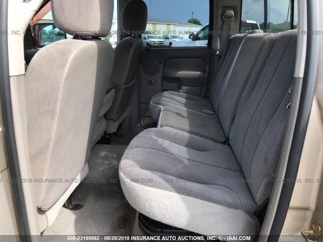 3D7KA28C93G815559 - 2003 DODGE RAM 2500 ST/SLT 金色 照片 8